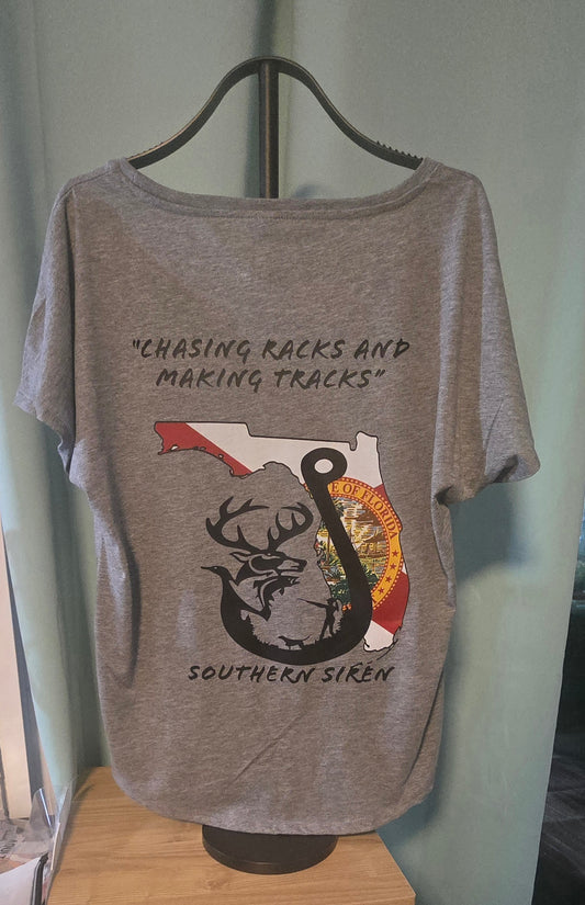 “Chasing Racks and Making Tracks” Dohlman Tee (Back)